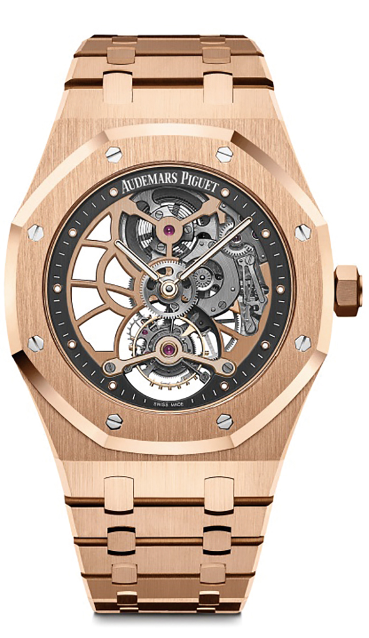 皇家橡樹超薄陀飛輪腕錶